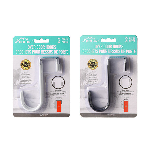 Ideal Home 2PK Over  door hooks