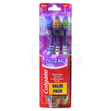 Colgate Toothbrush Zig Zag 3PK Deep Clean Soft