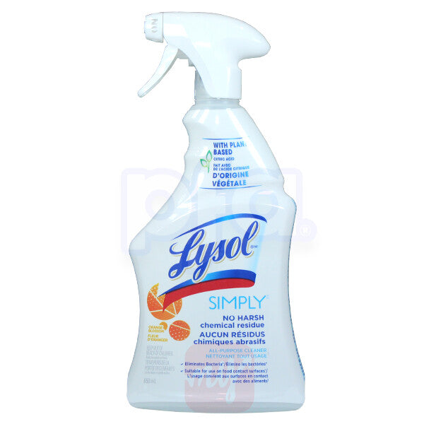 Lysol Trigger 650ml Simply Orange Blossom