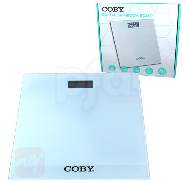 Coby Digital Bathroom Scale White