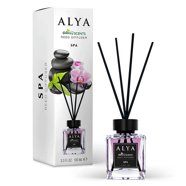 ALYA Nature Scents Reed Diffuser 3.3oz Spa