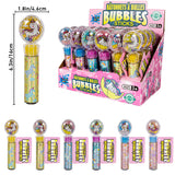 Crystal Shake Ball Bubble Stick - Rainbow Horse