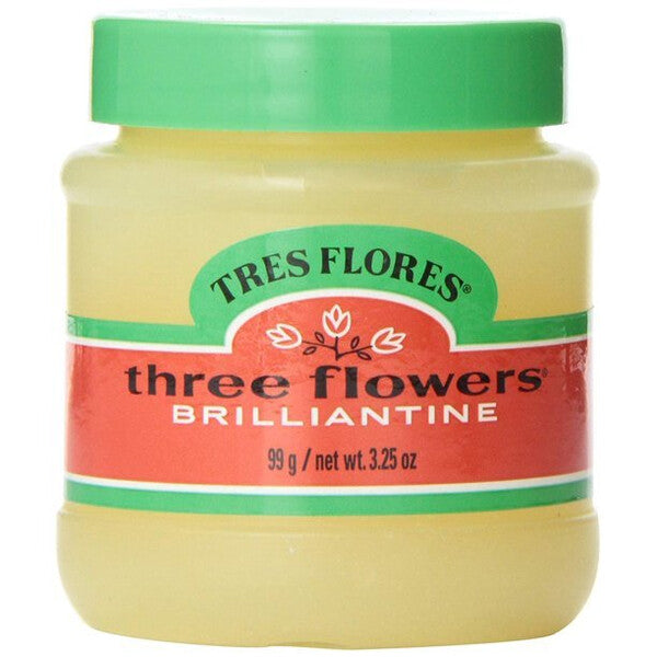 Three Flowers Brilliantine Pomade Solid 3.25oz
