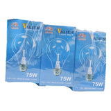 1pc Clear Light Bulb 75W