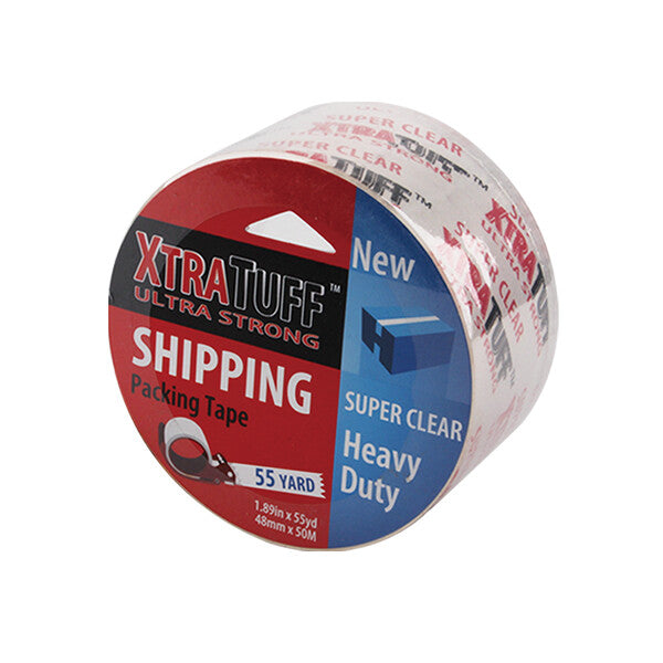 XtraTuff Packing Tape 1.89in by 55yd Super Clear