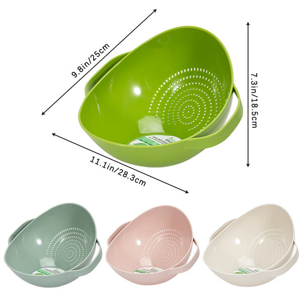 Ideal Kitchen Colander Bowl w/ Handles 11.1"x 9.8"x 7.3"
