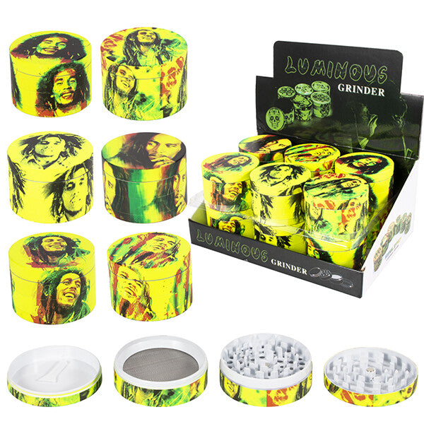 Grinder 4 Parts 63*44mm Glow BM