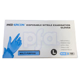 Med Ercon Nitrile Glove 100PK Large