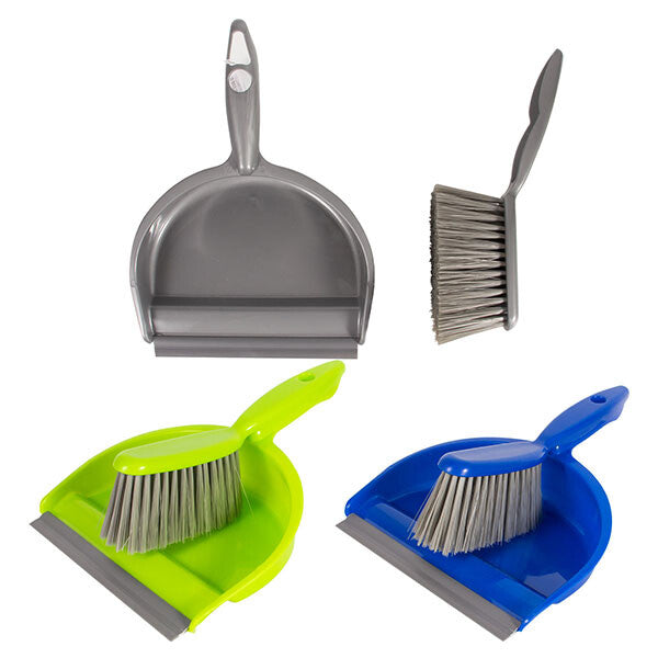 Fresh Start Plastic Dustpan Set