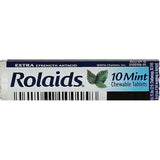 Rolaids Extra Strength Antacid Chewable Tablets Mint 10's