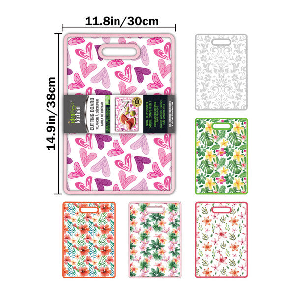 Ideal Kitchen Plastic Cutting Board 14.9x11.8 in