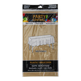 Table Cover Rectangular Gold 54*108In