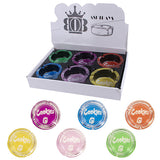 Glass Ashtray 8.5x3cm Cookies