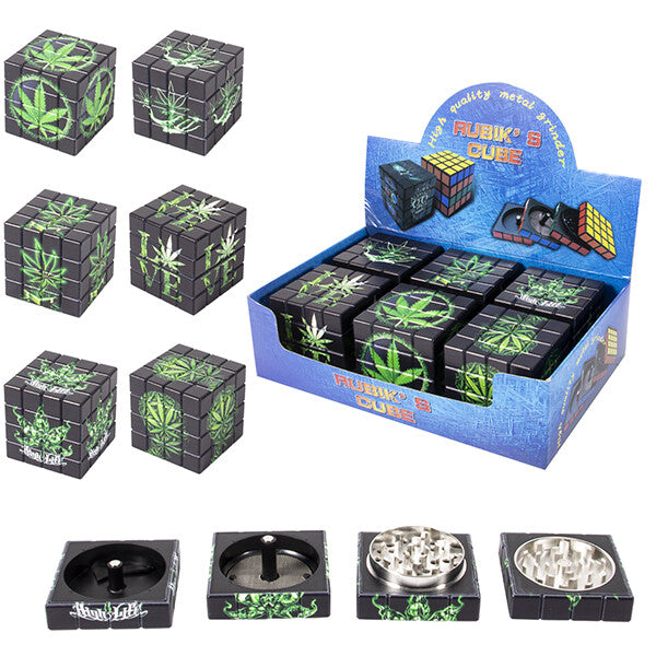 Cube Grinder 4 Parts 60*60mm Leaves