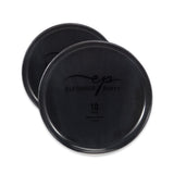 EP Edge 10PK 7.5" Dinner Plate Black+Silver