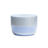 EP 10PK 14oz Soup Bowl  Ice Blue+Gold