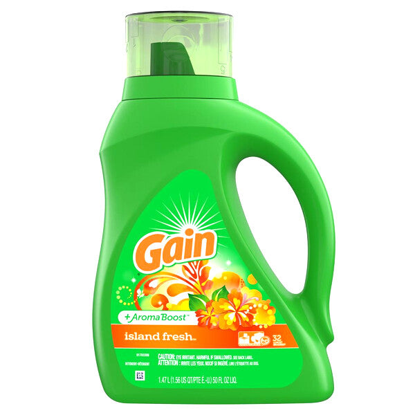 Gain Liquid 46oz (1.36L) Island Fresh