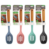 Ideal Kitchen Silicone w/ Wood Handle  Slotted Spoon