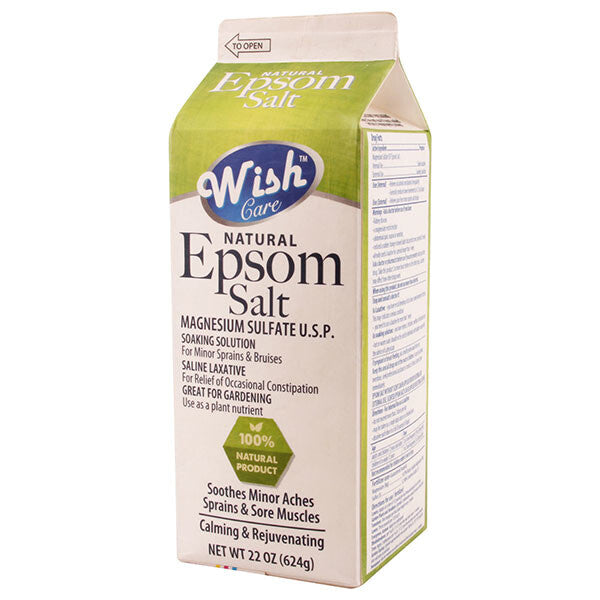 Wish Epsom Salt 22oz Box Original