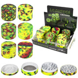 Grinder 4 Parts 50*37mm Glow Leaf