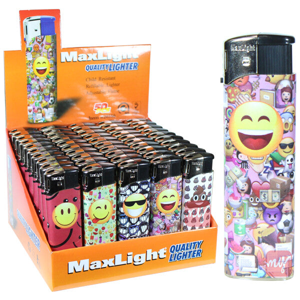 MaxLight Electronic Lighter Emoji PDQ