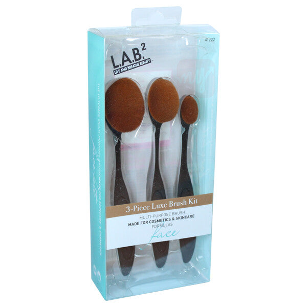 L.A.B.2 Multi Purpose Cosmetic 3-Piece Brush