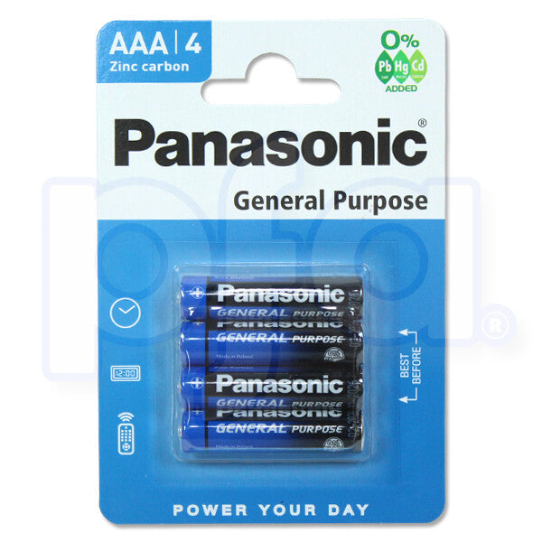 Panasonic Battery HD AAA 4PK