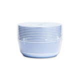 EP 10PK 14oz Soup Bowl Ice Blue+Silver
