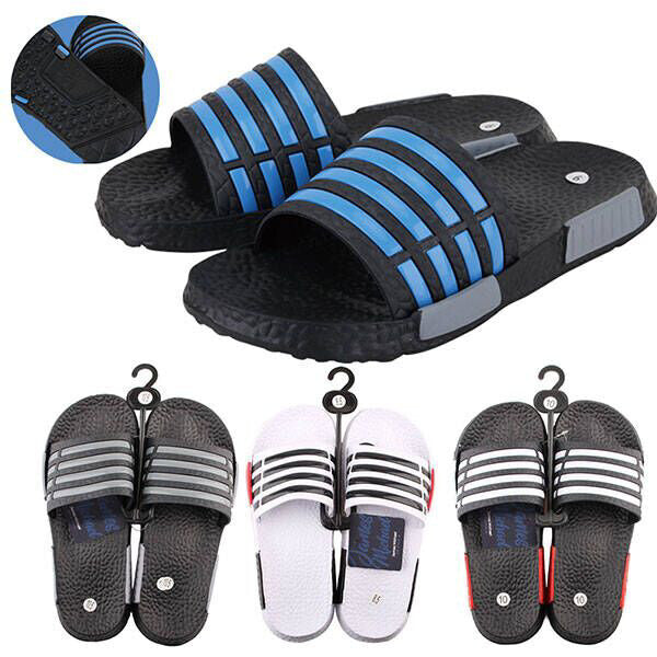 JM Men Sandal 4 Lines Top w/ 2 Color Sole