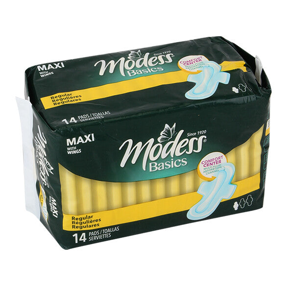 Modess Maxi Regular Pads 14CT