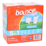 Bounce Fabric Sheet 320Count Outdoor Fresh 5 in 1