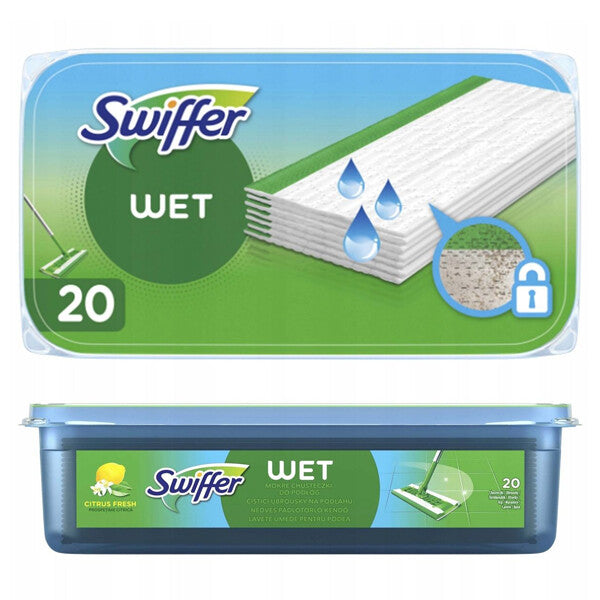 Swiffer Wet Wipes 20CT Lemon