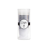 EP 10PK 12oz Tumbler Clear+Silver+White