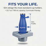 Aquafina Stainless Steel Vacuum Insulated Water Bottle with Carry Loop, 23.7 oz – Deep Blue